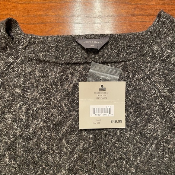 Denver Hayes Cable-knit Sweater - M - Picture 3 of 3